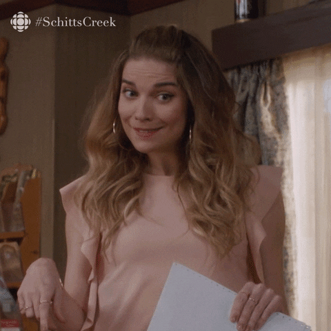 alexis schitts creek Im just saying